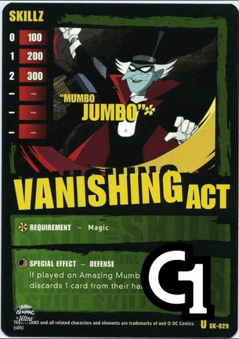 Vanishing Act - Unlimited - Foil